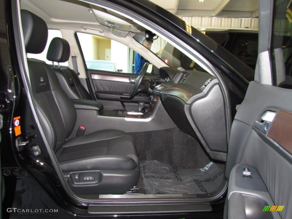 Graphite Interior 2008 Infiniti M 45x AWD Sedan Photo #50443654