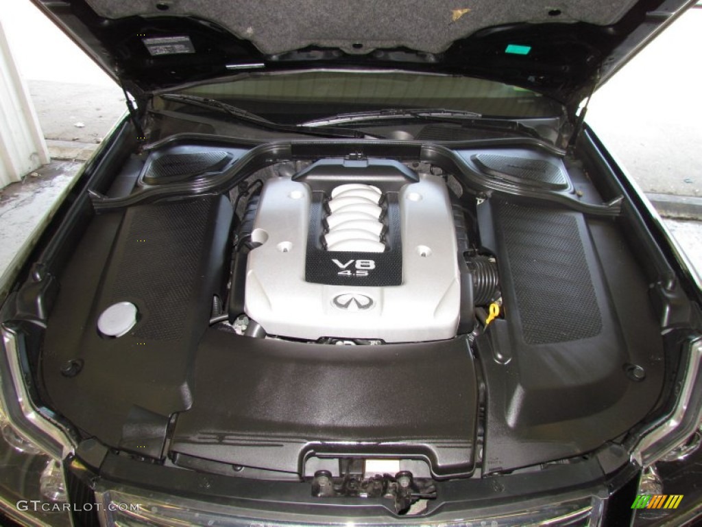 2008 Infiniti M 45x AWD Sedan 4.5 Liter DOHC 32-Valve VVT V8 Engine Photo #50443793