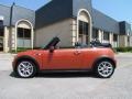 2006 Hot Orange Metallic Mini Cooper S Convertible  photo #4