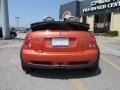 2006 Hot Orange Metallic Mini Cooper S Convertible  photo #6