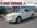 White Diamond Tricoat - Malibu LTZ Sedan Photo No. 1