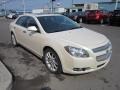 White Diamond Tricoat - Malibu LTZ Sedan Photo No. 10