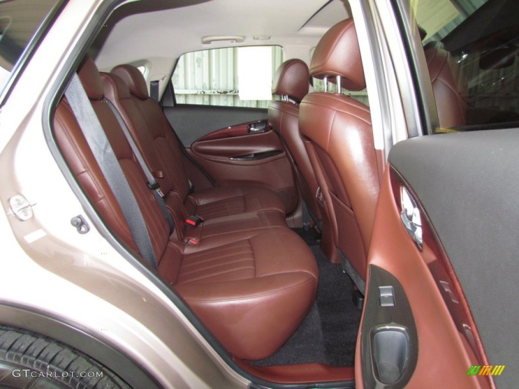 Chestnut Interior 2008 Infiniti EX 35 Journey Photo #50444687