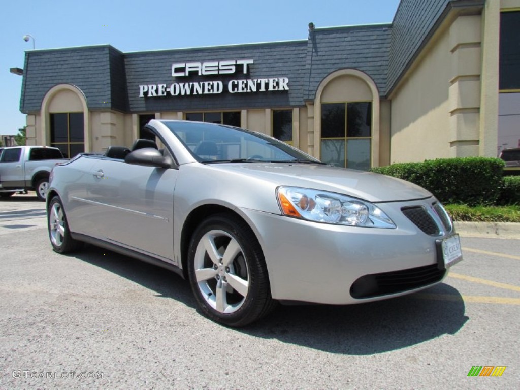 2006 G6 GT Convertible - Liquid Silver Metallic / Ebony photo #1