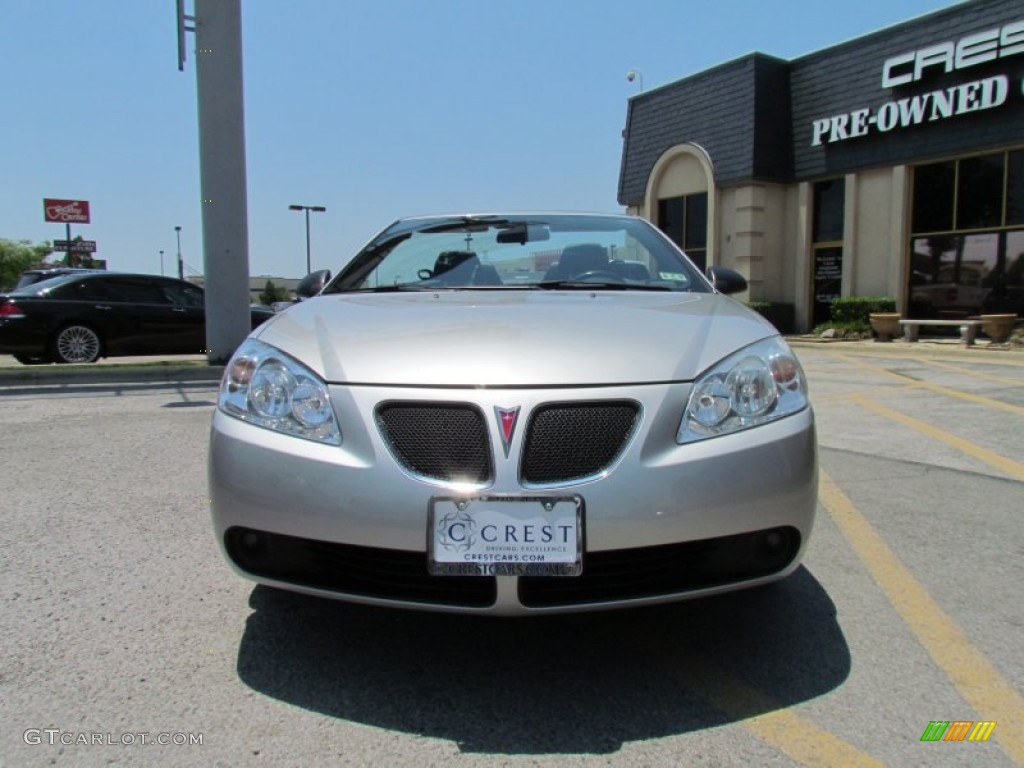 2006 G6 GT Convertible - Liquid Silver Metallic / Ebony photo #2