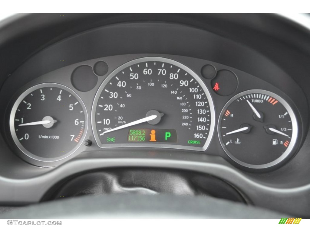 2004 Saab 9-3 Arc Convertible Gauges Photo #50446100