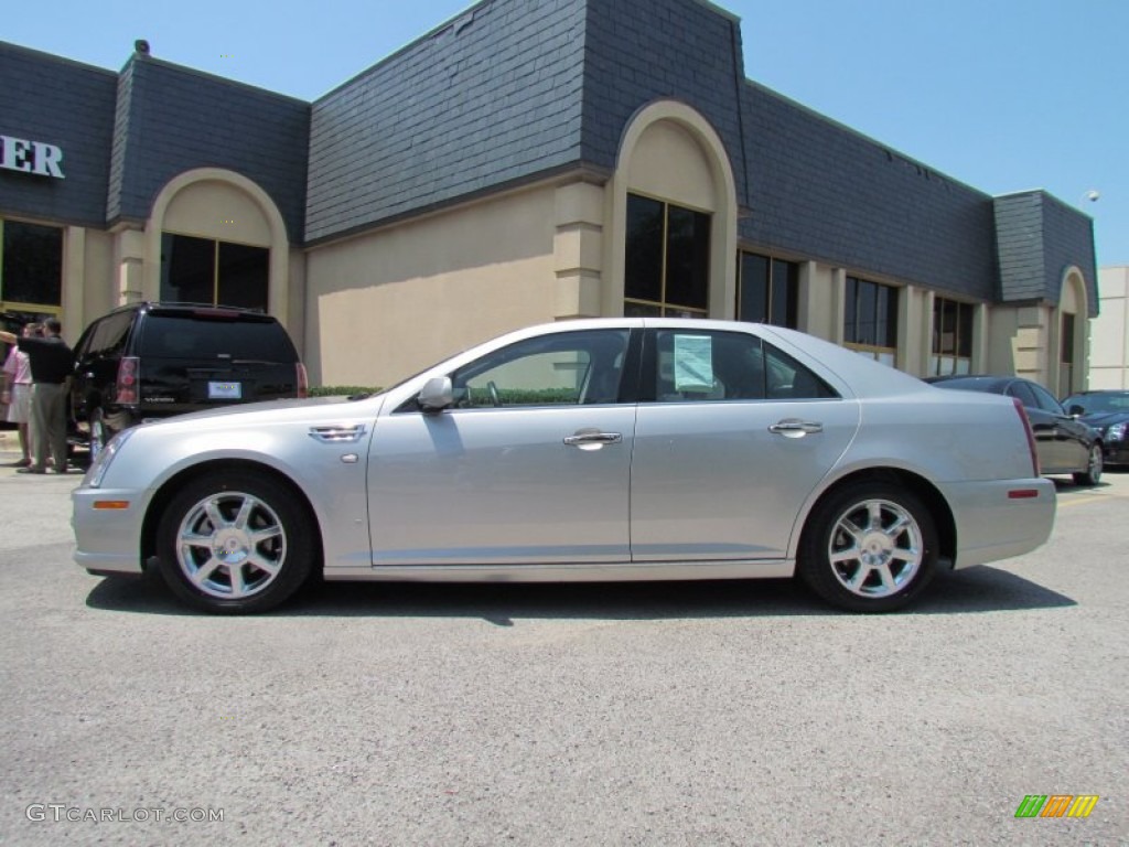 Light Platinum 2008 Cadillac STS 4 V6 AWD Exterior Photo #50446544