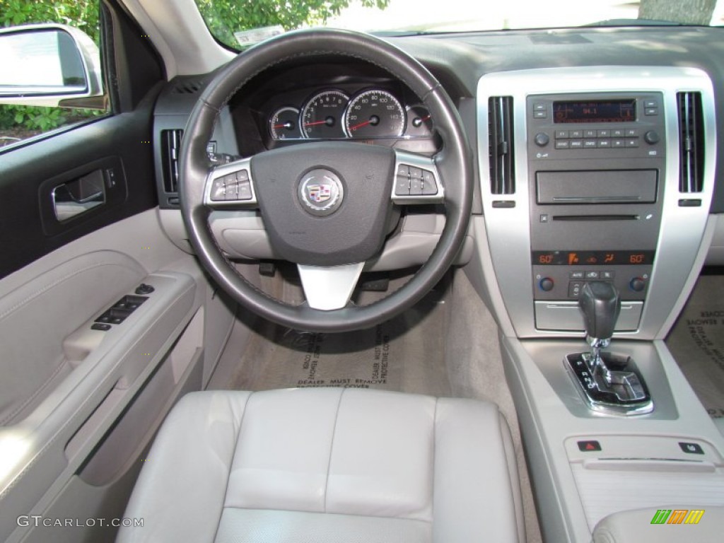 2008 Cadillac STS 4 V6 AWD Light Gray Dashboard Photo #50446700
