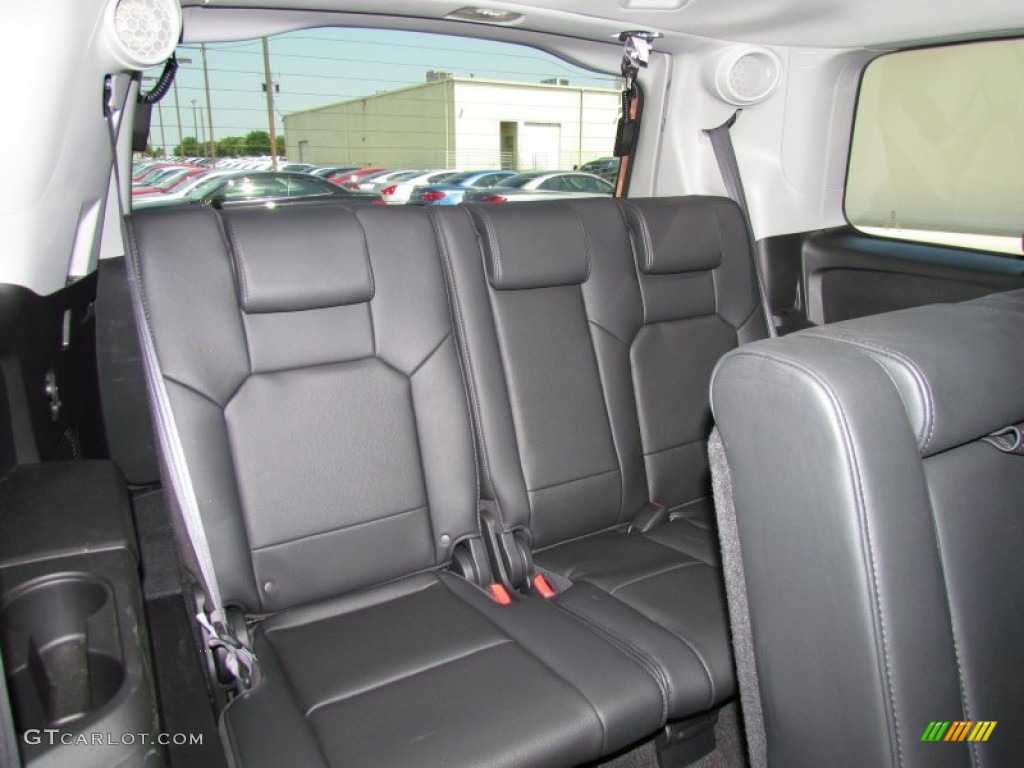 Black Interior 2009 Honda Pilot Touring Photo #50447261