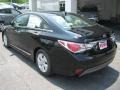 2011 Black Onyx Pearl Hyundai Sonata Hybrid  photo #8