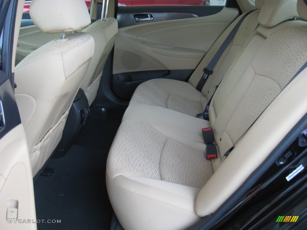 Camel Interior 2011 Hyundai Sonata Hybrid Photo #50447609