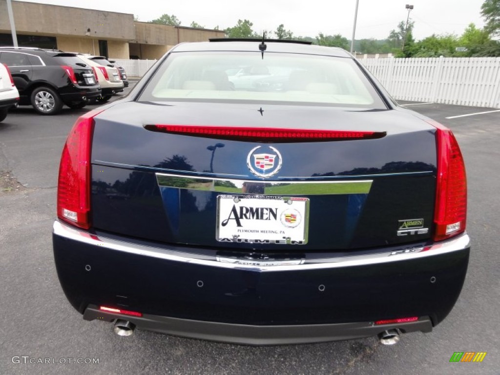 2008 CTS Sedan - Blue Chip / Cashmere/Cocoa photo #9