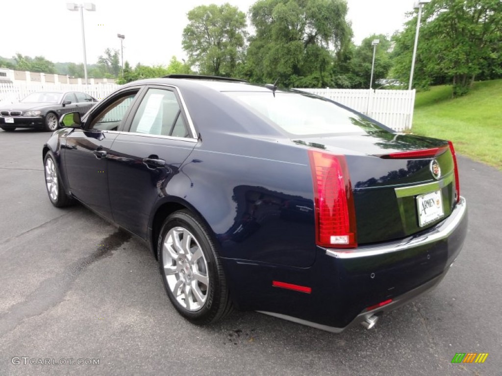 2008 CTS Sedan - Blue Chip / Cashmere/Cocoa photo #10
