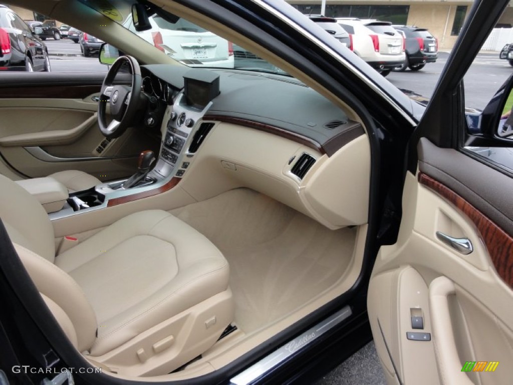 2008 CTS Sedan - Blue Chip / Cashmere/Cocoa photo #18