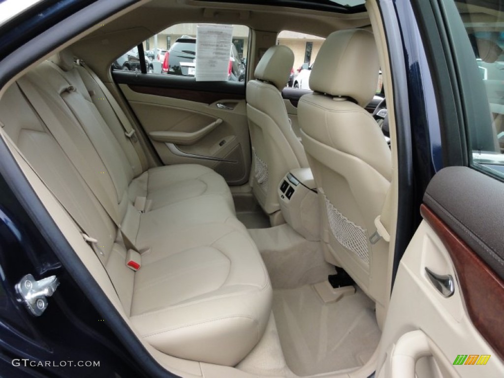 Cashmere/Cocoa Interior 2008 Cadillac CTS Sedan Photo #50447861