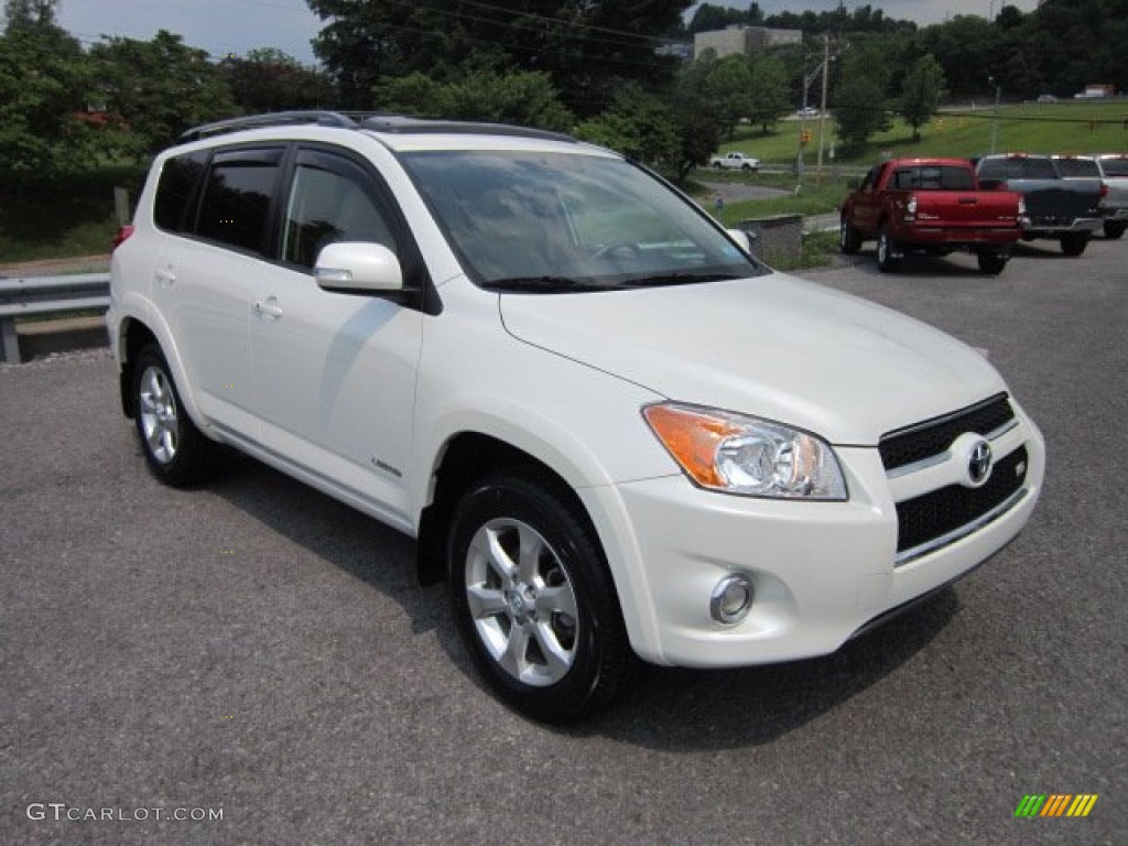Super White 2009 Toyota RAV4 Limited V6 4WD Exterior Photo #50448203