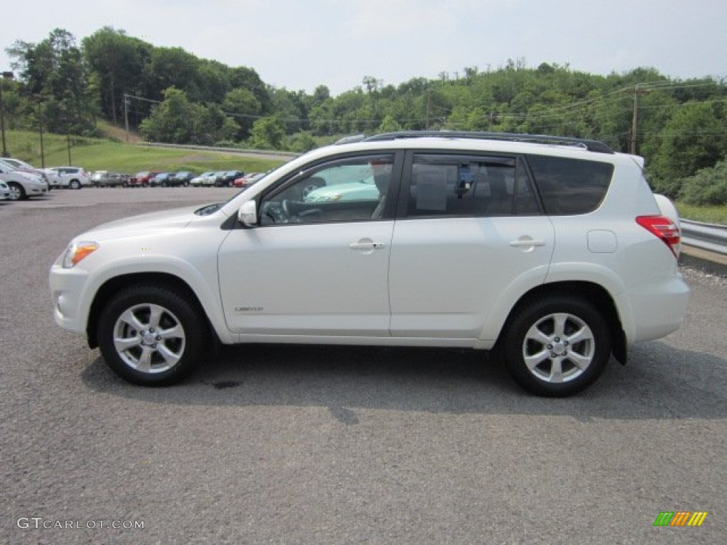 Super White 2009 Toyota RAV4 Limited V6 4WD Exterior Photo #50448248