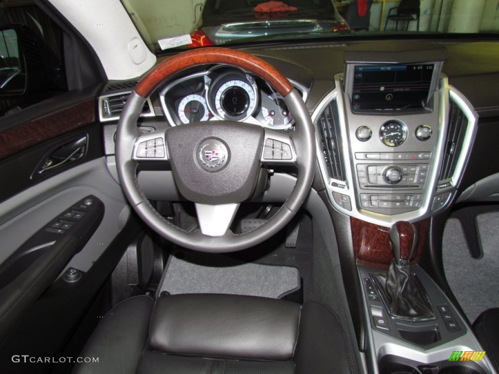 2010 Cadillac SRX 4 V6 Turbo AWD Shale/Ebony Dashboard Photo #50448332
