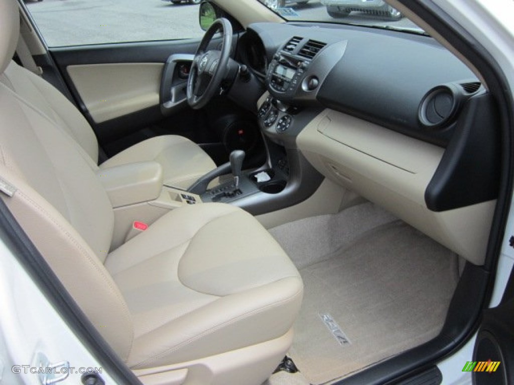 Sand Beige Interior 2009 Toyota RAV4 Limited V6 4WD Photo #50448335