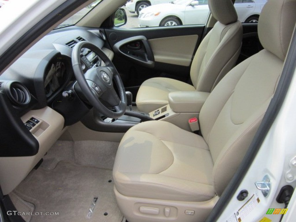 Sand Beige Interior 2009 Toyota RAV4 Limited V6 4WD Photo #50448370