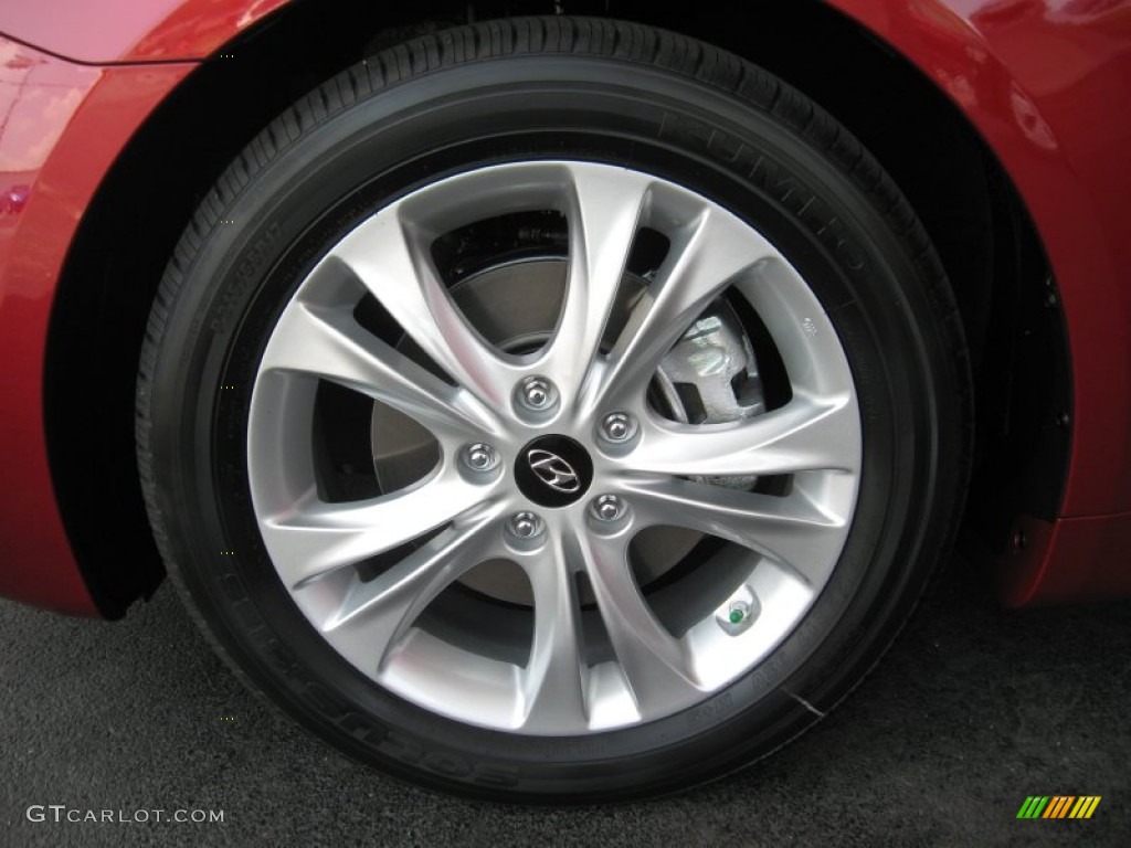 2011 Sonata Limited 2.0T - Venetian Red / Camel photo #10