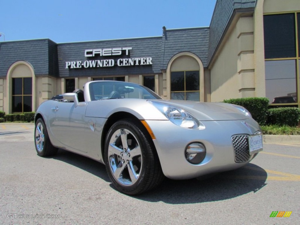 2009 Solstice Roadster - Cool Silver / Ebony photo #1