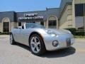 2009 Cool Silver Pontiac Solstice Roadster  photo #1