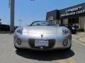 2009 Cool Silver Pontiac Solstice Roadster  photo #2