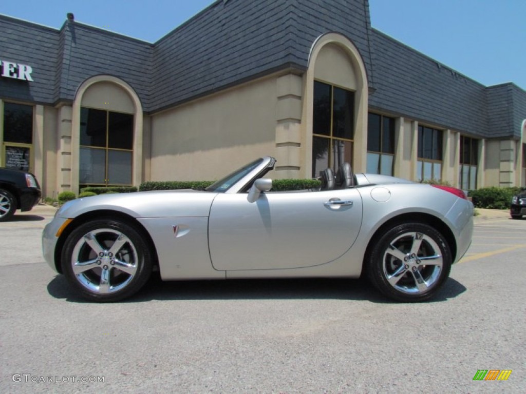 Cool Silver 2009 Pontiac Solstice Roadster Exterior Photo #50448797