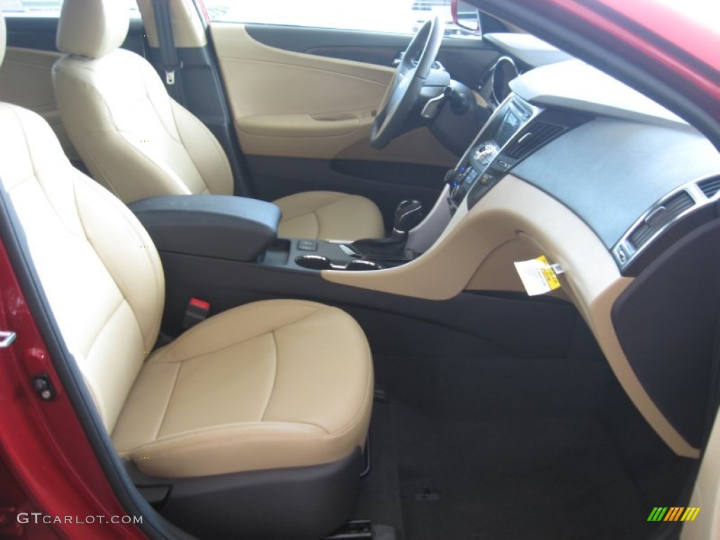 2011 Sonata Limited 2.0T - Venetian Red / Camel photo #19