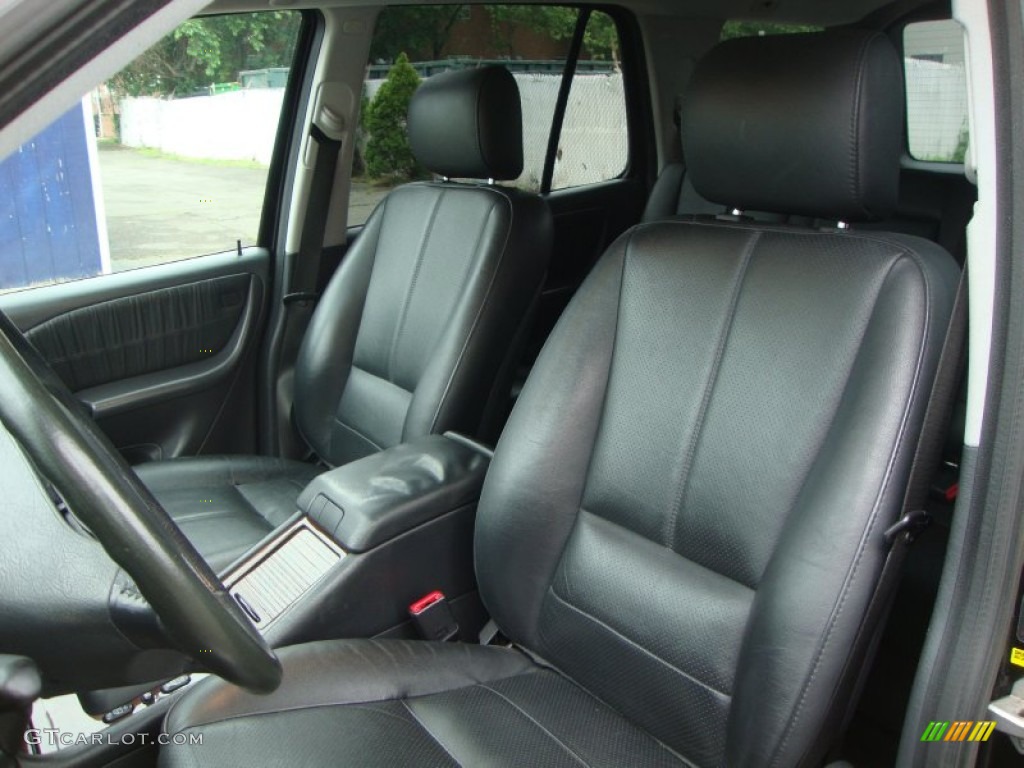 Charcoal Interior 2004 Mercedes-Benz ML 500 4Matic Photo #50448827