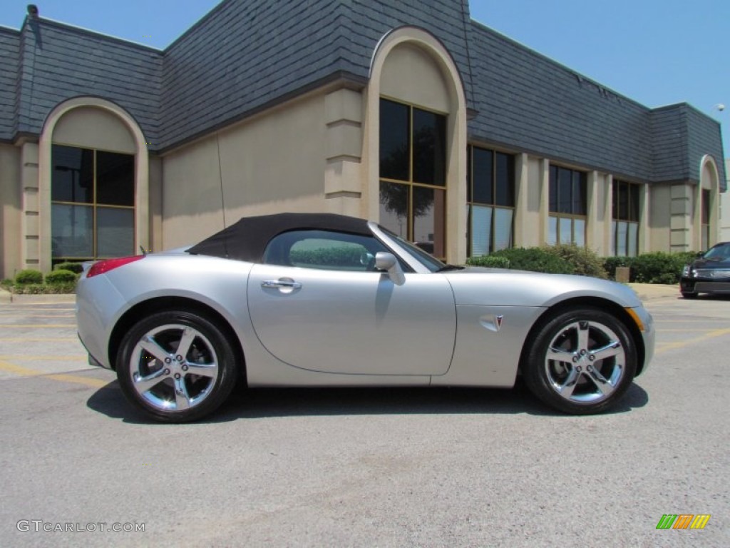 Cool Silver 2009 Pontiac Solstice Roadster Exterior Photo #50448863
