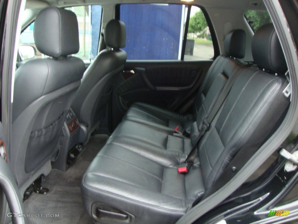 Charcoal Interior 2004 Mercedes-Benz ML 500 4Matic Photo #50448891