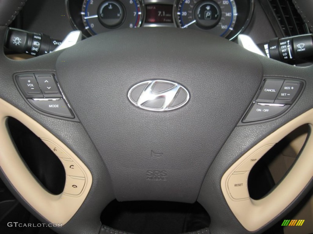 2011 Sonata Limited 2.0T - Venetian Red / Camel photo #27