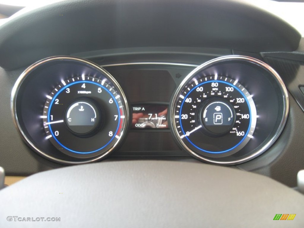 2011 Sonata Limited 2.0T - Venetian Red / Camel photo #28