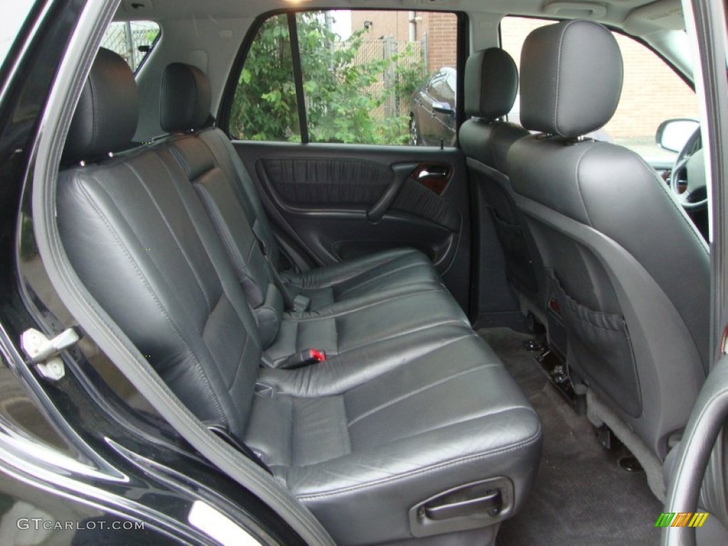 Charcoal Interior 2004 Mercedes-Benz ML 500 4Matic Photo #50448923