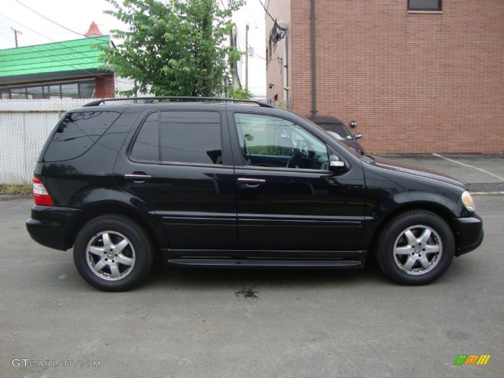 Black 2004 Mercedes-Benz ML 500 4Matic Exterior Photo #50448939