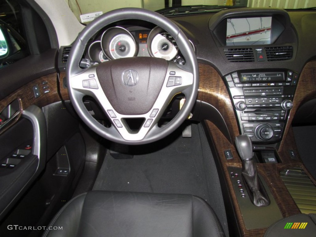 2010 MDX Technology - Grigio Metallic / Ebony photo #14