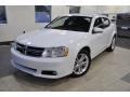 2011 Bright White Dodge Avenger Mainstreet  photo #2