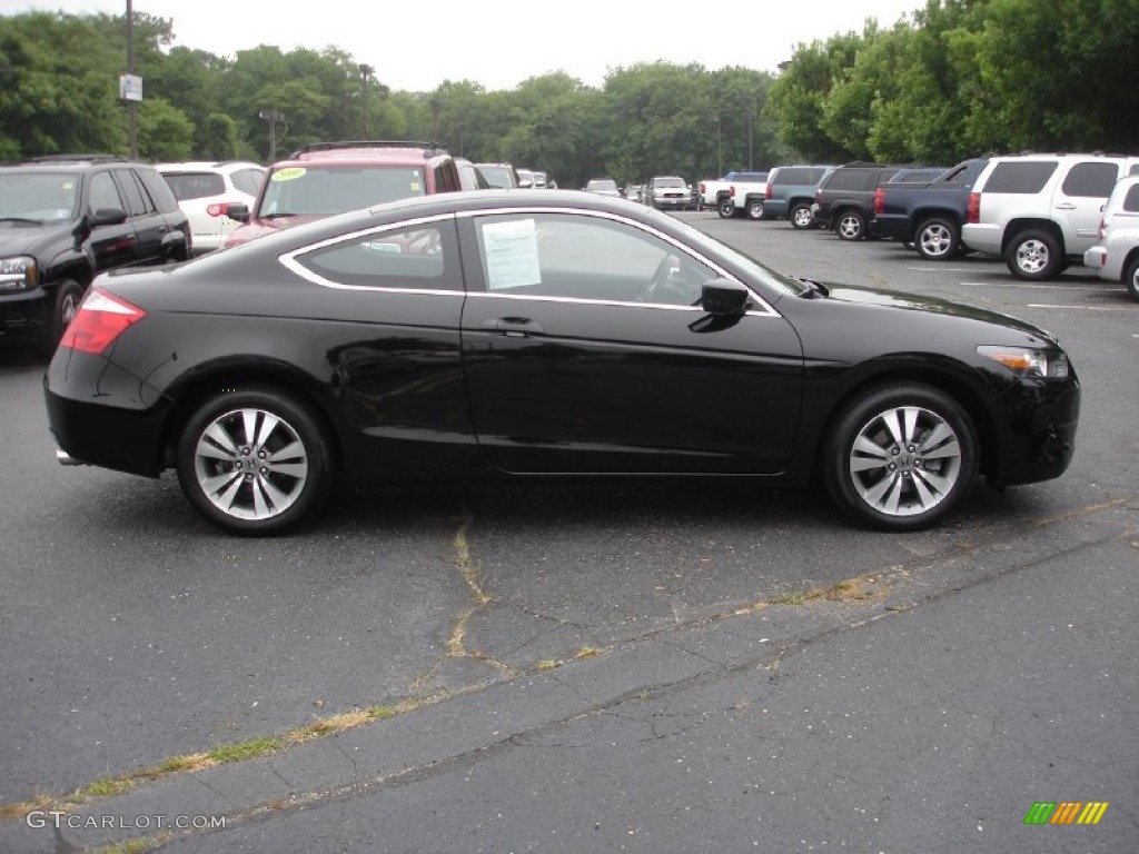 2010 Accord EX Coupe - Crystal Black Pearl / Black photo #7