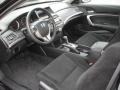 Black 2010 Honda Accord EX Coupe Interior Color