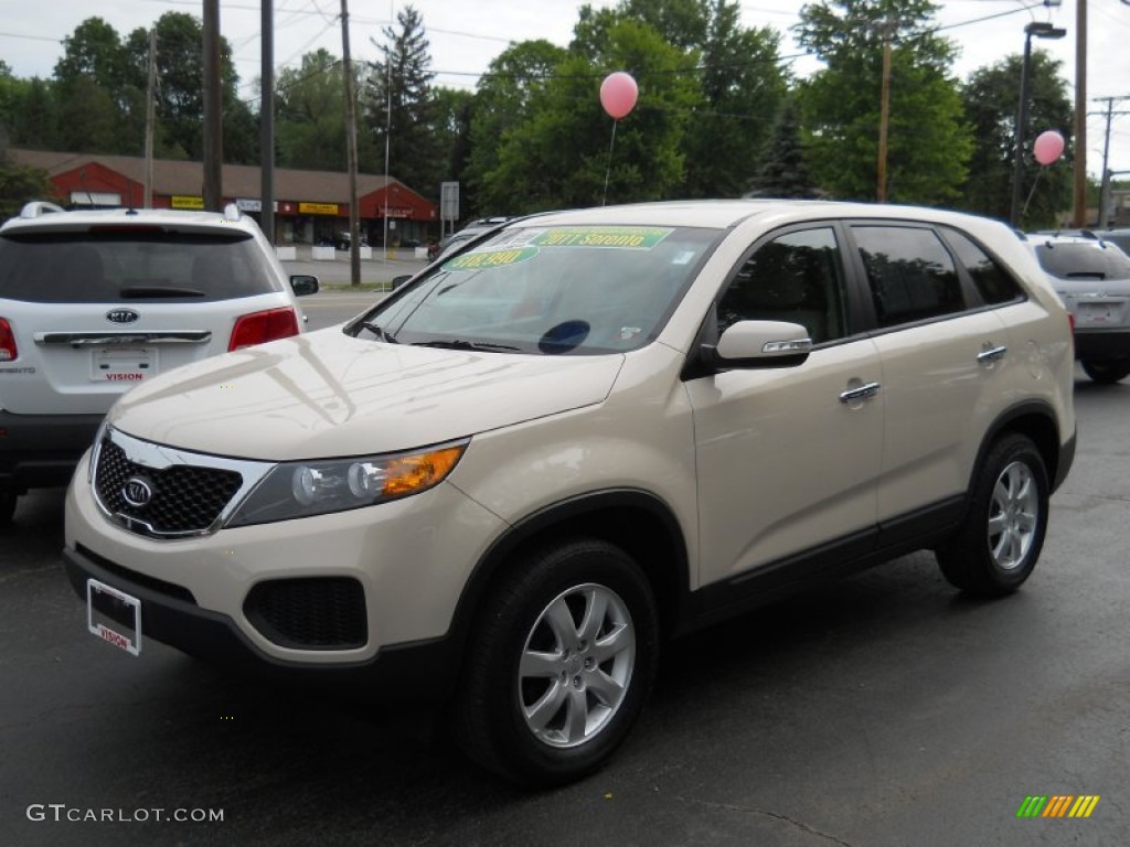 2011 Sorento LX - White Sand Beige / Beige photo #1