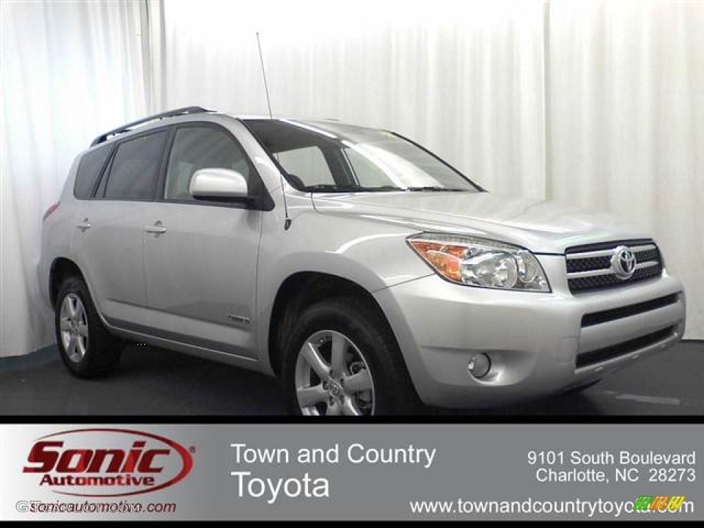 2007 RAV4 Limited - Classic Silver Metallic / Ash Gray photo #1