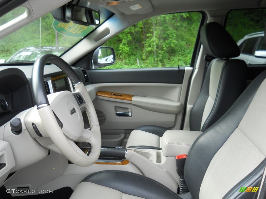 2008 Grand Cherokee Limited 4x4 - Mineral Gray Metallic / Dark Khaki/Light Graystone photo #24