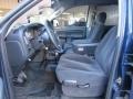 2003 Patriot Blue Pearl Dodge Ram 2500 SLT Quad Cab 4x4  photo #9