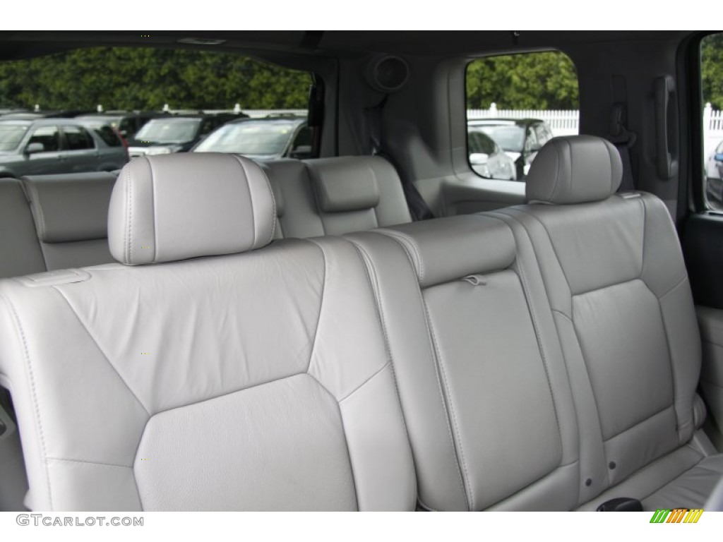 Gray Interior 2011 Honda Pilot Touring 4WD Photo #50453240