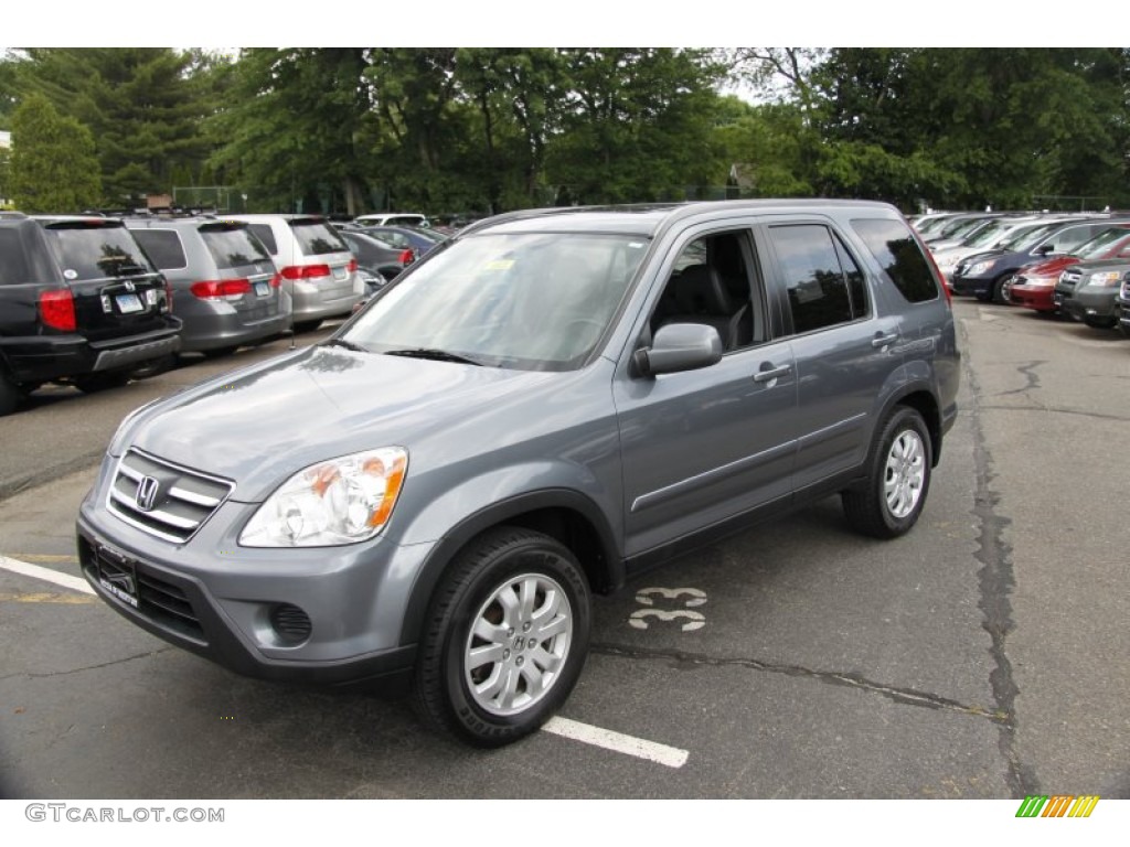 2005 CR-V Special Edition 4WD - Silver Moss Metallic / Black photo #1