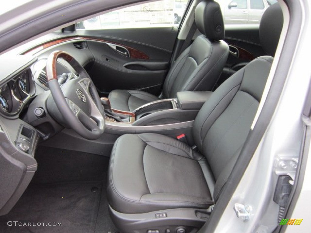 Ebony Interior 2011 Buick LaCrosse CXL AWD Photo #50453708