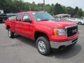 Fire Red - Sierra 2500HD SLE Crew Cab 4x4 Photo No. 1