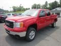 Fire Red 2011 GMC Sierra 2500HD SLE Crew Cab 4x4 Exterior